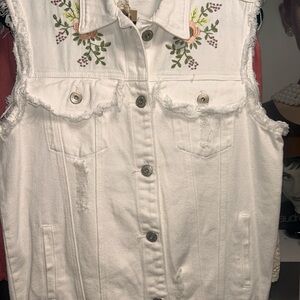 Pol premium denim vest